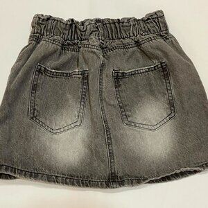 Girls Destination Black Denim Skirt Short Size 140 9-10 Years